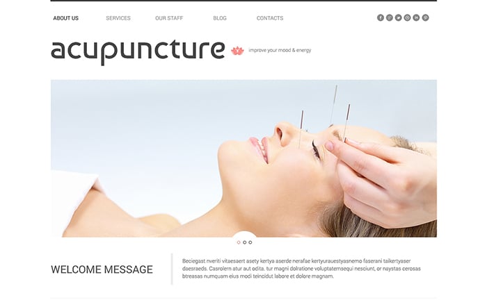 Massage Salon Responsive WordPress Theme