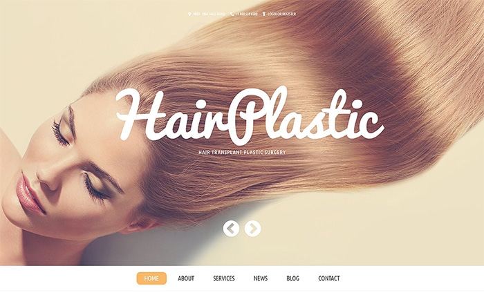 Hair Transplantation WordPress Theme