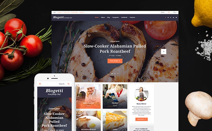  Blogetti GPL WordPress Theme 