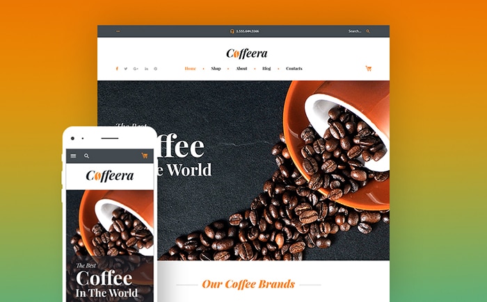  Coffee House WooCommerce Theme 