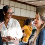 businesswomen networking