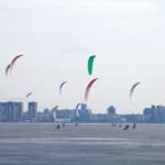 kite surfing