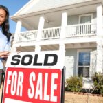 woman real estate sold