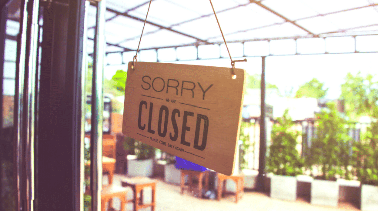 closed sign