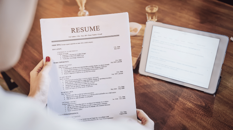 resume writing