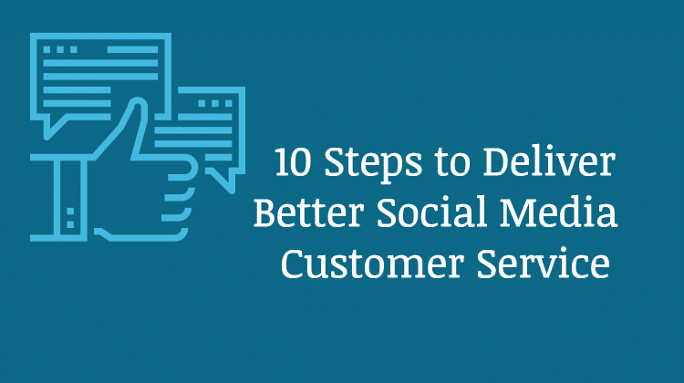 steps social media customer service